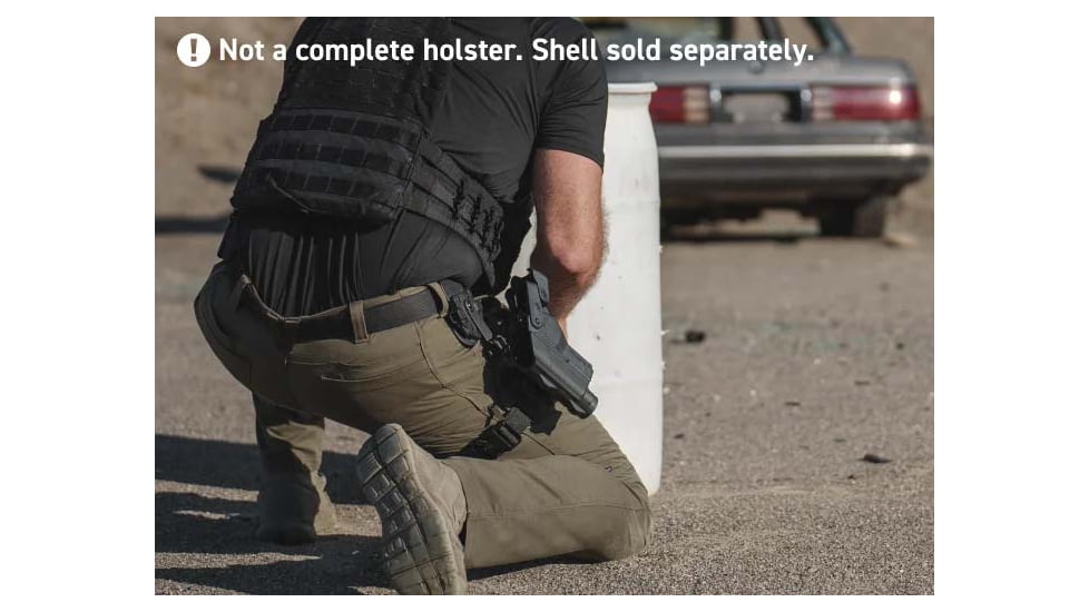 Alien Gear Holsters Rapid Force Swivel Drop Leg Expansion w/QDS, Black, One size, 193858754840