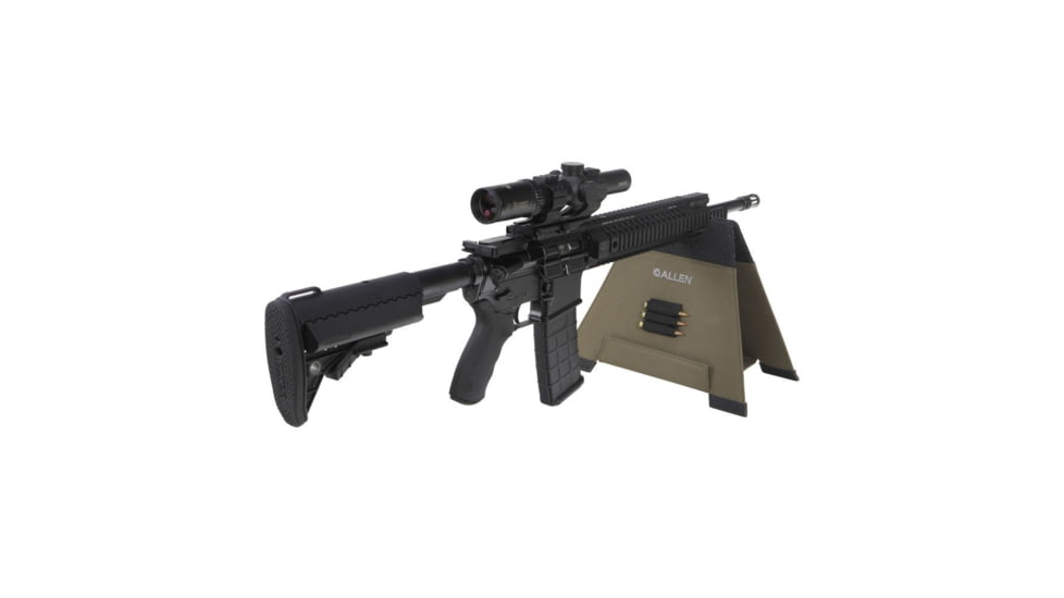 Allen Alpha Tactical Folding Shooting Rest, Black/Brown, 18403