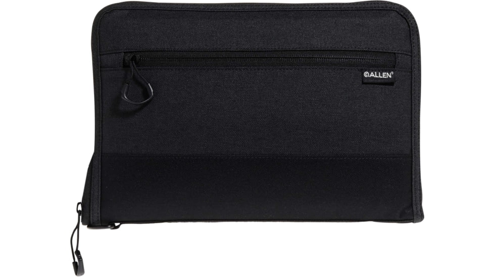 Allen Auto-Fit 2.0 Deluxe Handgun Case, Black, 12 in x 8 in, 7758