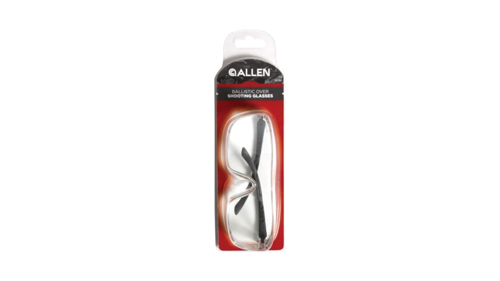 Allen Ballistic Over-Glasses, Clear, 22781