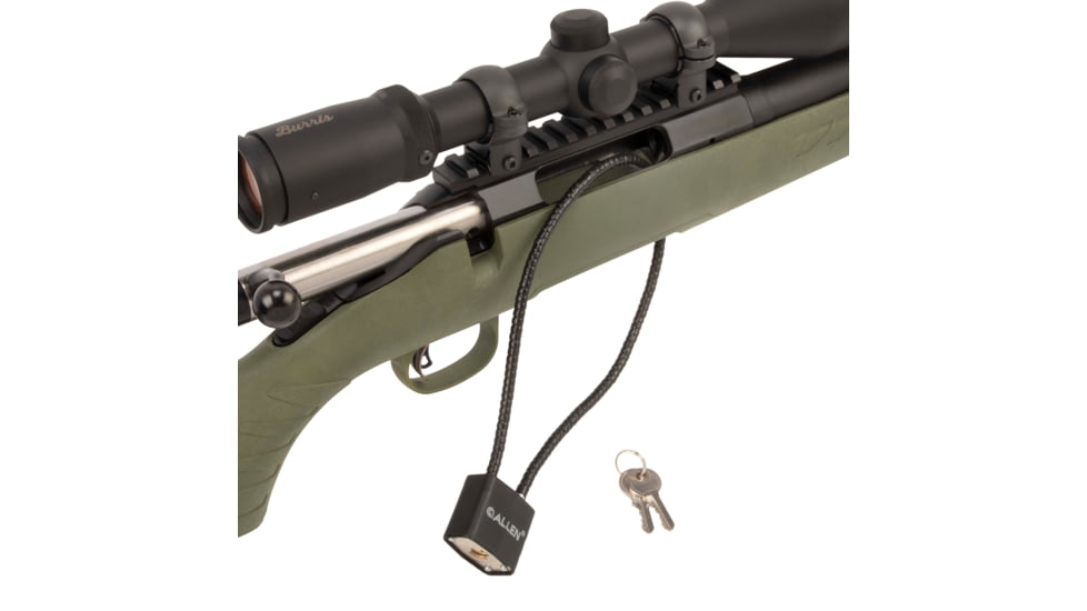 Allen Cable Lock, Black, 15in, 15414