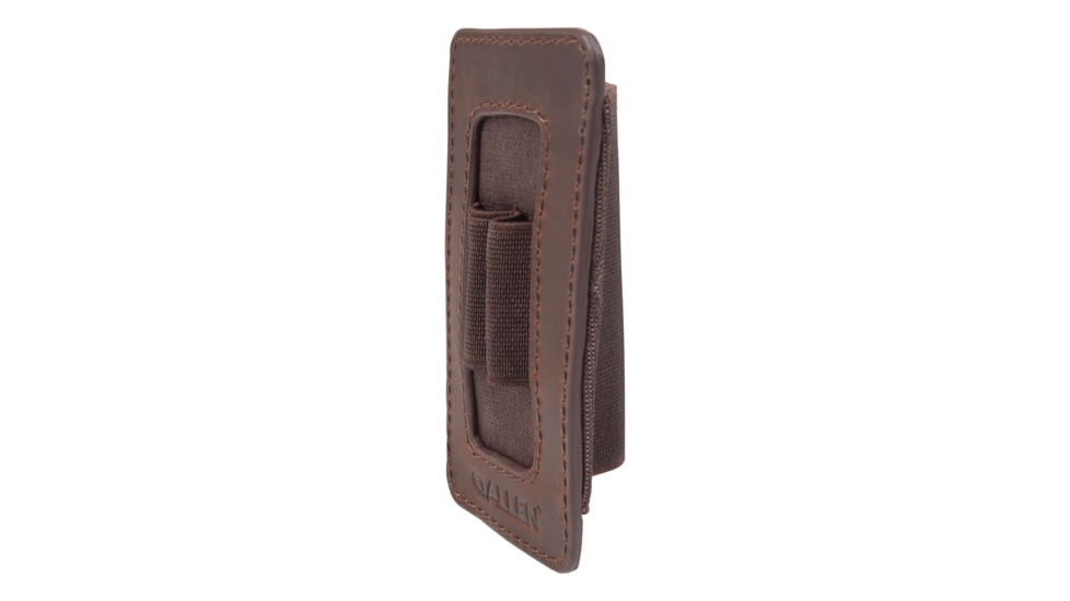 Allen Castle Rock Forend Leather Ammo Carrier, Brown, 8515