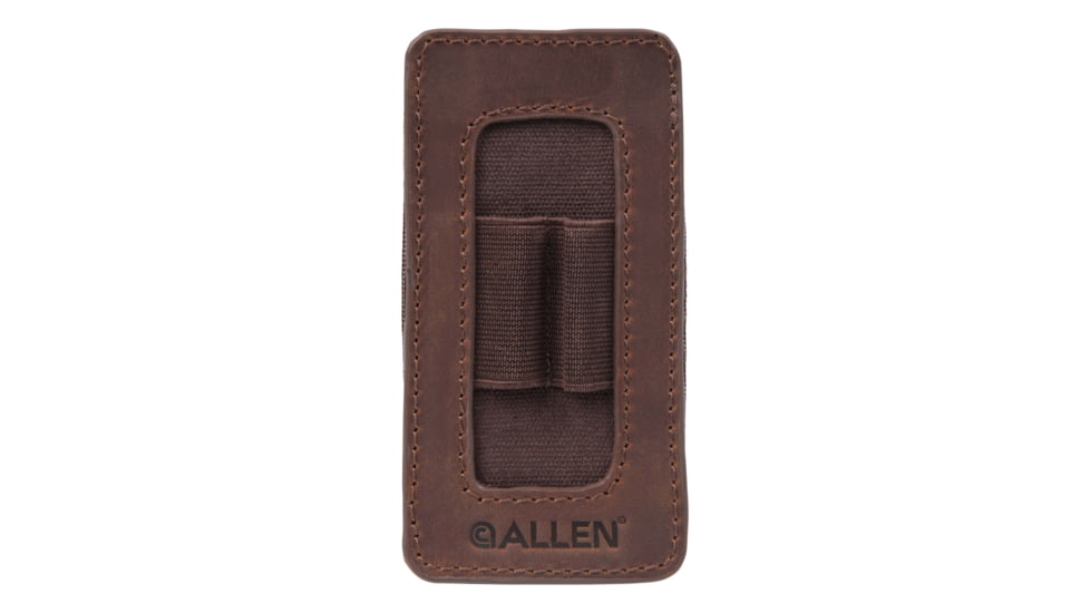 Allen Castle Rock Forend Leather Ammo Carrier, Brown, 8515