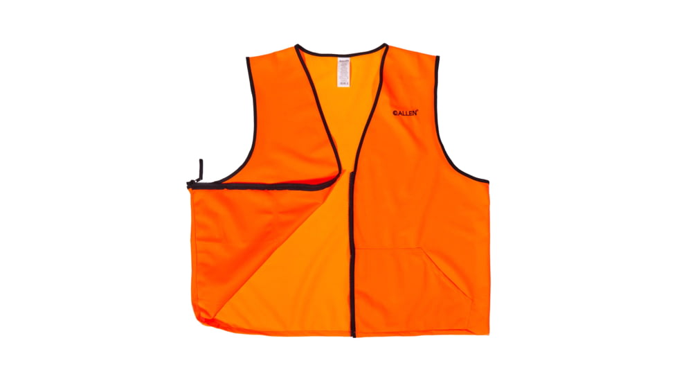 Allen Deluxe Blaze Orange Hunting Vest, Orange, Extra Large, 15768