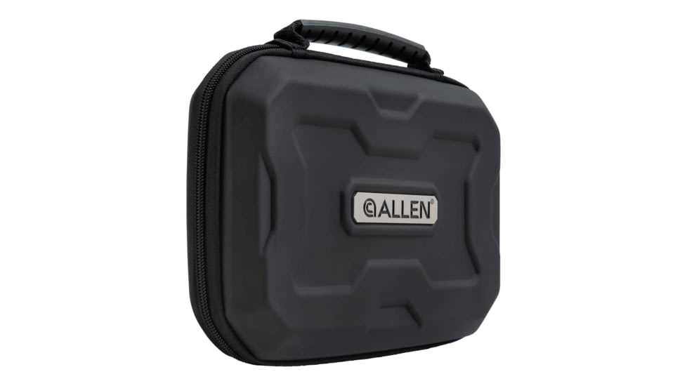 Allen EXO Molded Handgun Case, Black, 9in, 82-9
