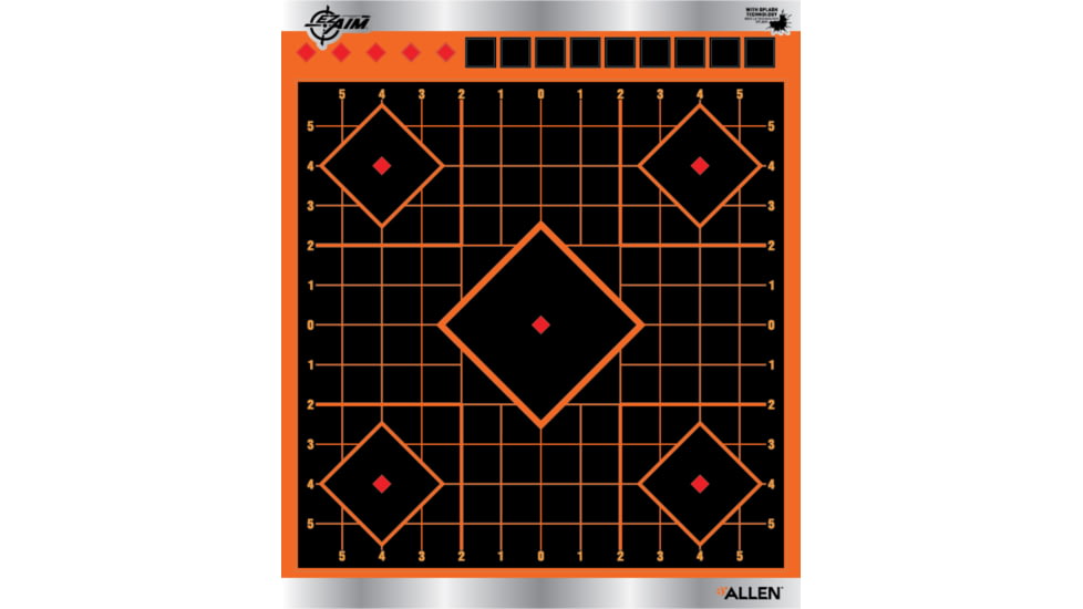 Allen Ez Aim Reflective Targets, Sight In, 9in, 15233