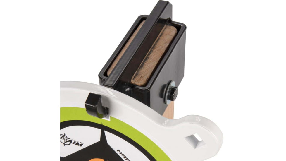 Allen EZ Aim Steel Gong Shooting Target Hanging Hook, Black, Powder Coated Steel, 3/8in Hook, 5.50in Long, 15514