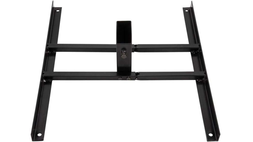 Allen EZ Aim Steel Target Stand Base, Black, Powder Coated Steel, 21in Long, 15543