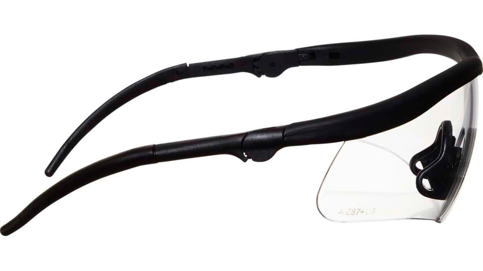Allen Guardian Shooting Safety Glasses, Black Frame, Clear Lenses, One Size, 2384