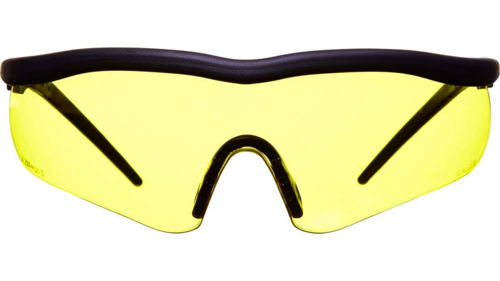Allen Guardian Shooting Safety Glasses, Black Frame, Yellow Lenses, One Size, 2379