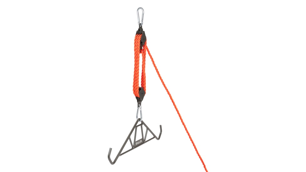 Allen Heavy-Duty Gambrel &amp; Hoist, Holds up to 1,200 lbs., Steel, 7245