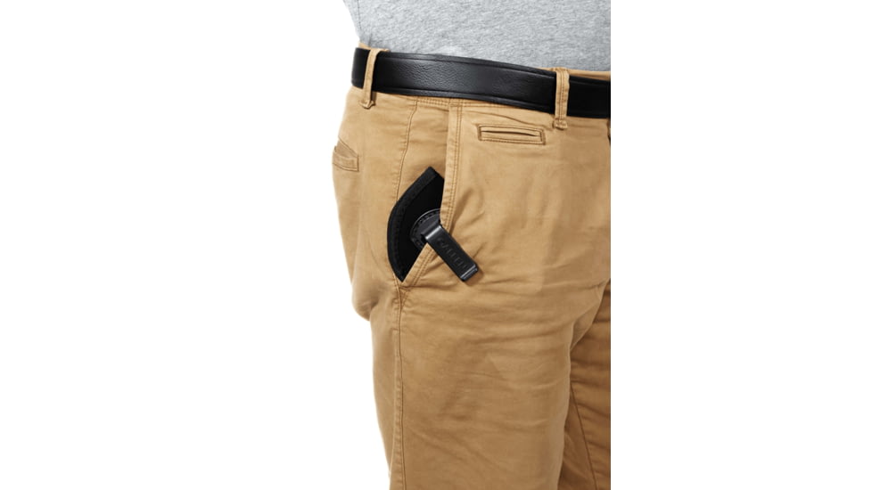 Allen Inside The Pant Handgun Holster, 2-Inch Small Frame 5 Shot Revolvers with Hammer Spur, Black, 8, 44608