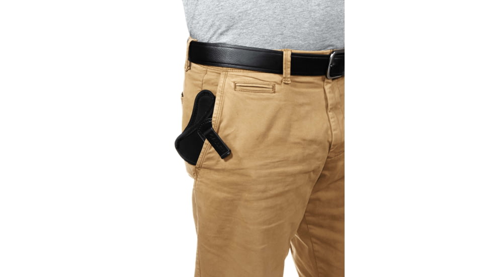 Allen Inside The Pant Handgun Holster, 2 to 3 Inch Barrel Double Action Revolvers, Black, 0, 44600