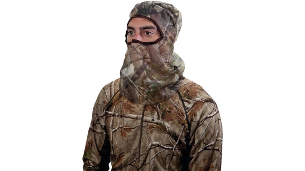 Allen Nylon Mesh Visa-Form 3/4 Head Net, Camo, 17616