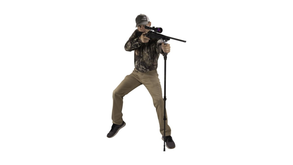 Allen Premium Carbon Fiber Shooting Stick w/ Adjustable Cams, Black, 21430