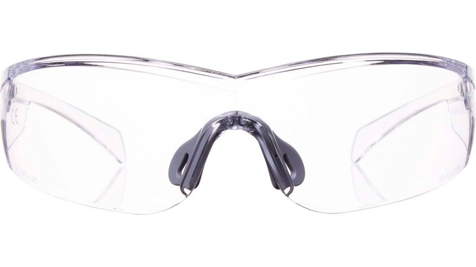 Allen Protector Shooting Safety Glasses, Clear Frame, Clear Lenses, One Size, 2385