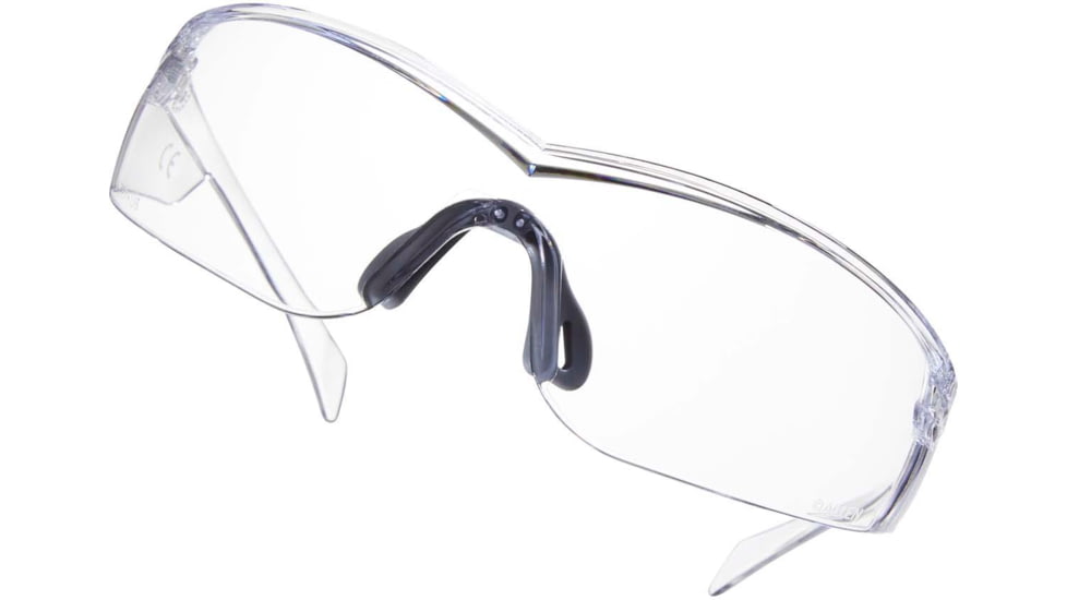 Allen Protector Shooting Safety Glasses, Clear Frame, Clear Lenses, One Size, 2385