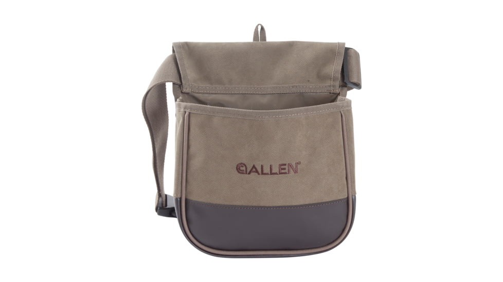 Allen Select Canvas Double Compartment Shell Bag Olive Green
