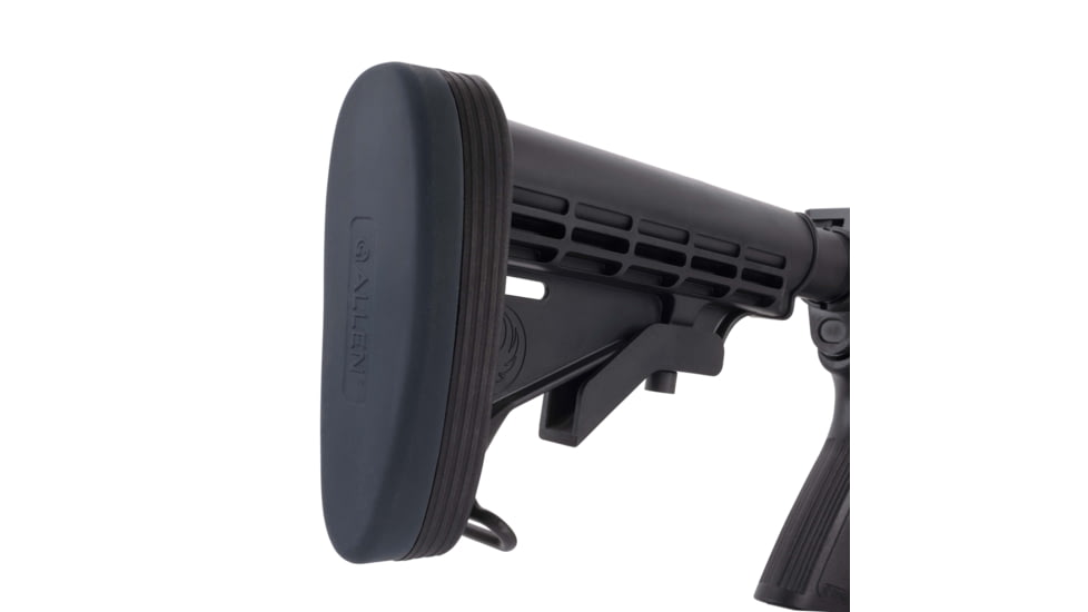 Allen Snap-On Recoil Pad, M4 / AR15, Folding Stocks, Black, 18431