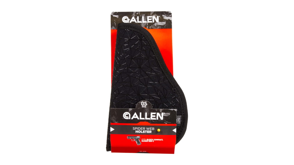 Allen Spiderweb Holster, Glock 26/Glock 27, Ambidextrous, Textured, Black, 44905