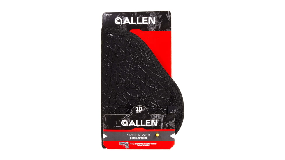Allen Spiderweb Holster, Ruger LCP/Ruger LC9/Glock 26/Glock 27, Ambidextrous, Textured, Black, 44910