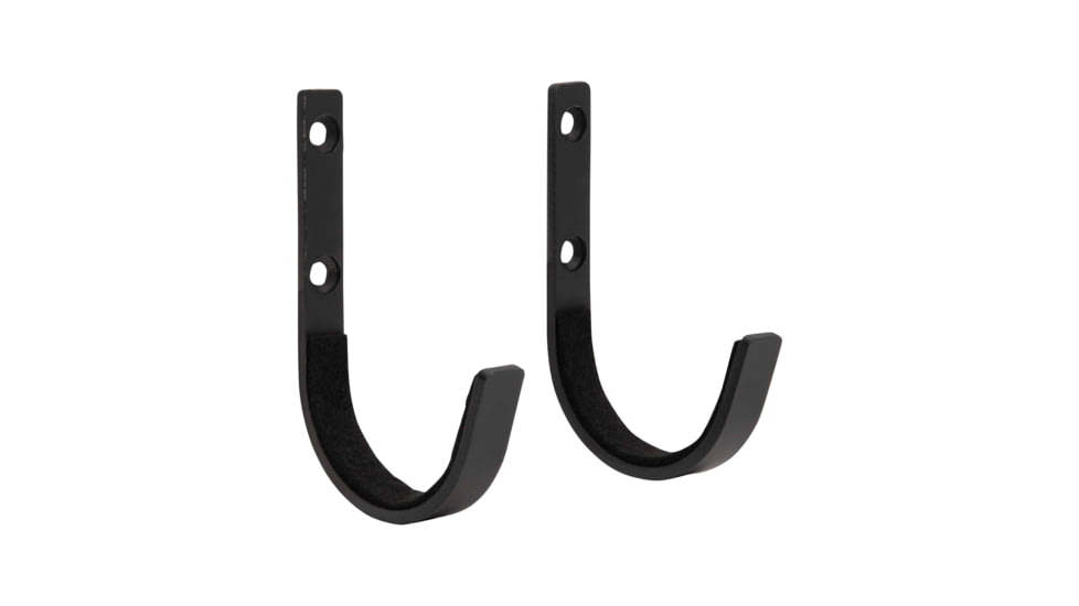 Allen Stronghold Steel Hooks, 1 Handgun/Rifle/Shotgun, Black, Steel, 2 Pack, 5651
