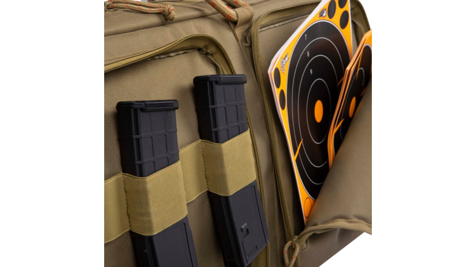 Allen Tac Six Squad 38 in Tactical Gun Case, Coyote, 10828