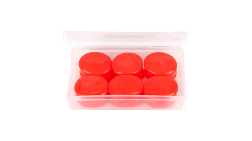 Allen ULTRX Silicone Putty Ear Plugs, 3-Pairs, Orange, 4123