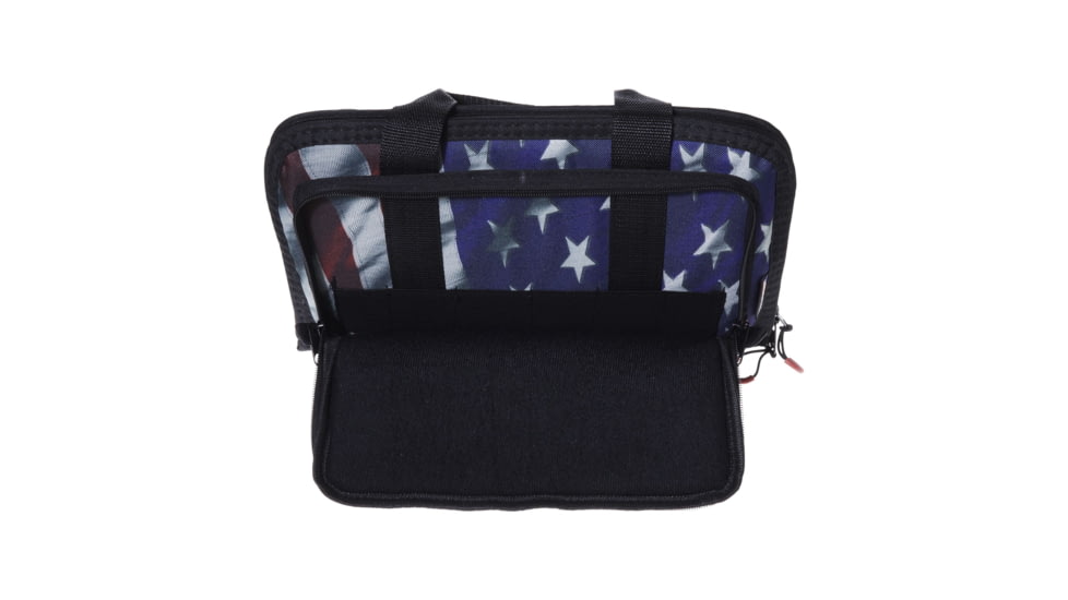 Allen Victory Duplex Handgun Case Custom Flag Pattern
