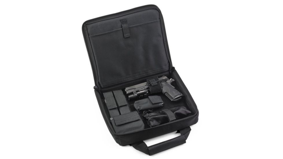 tablet gun case, black, 13.5inx12inx2.5in