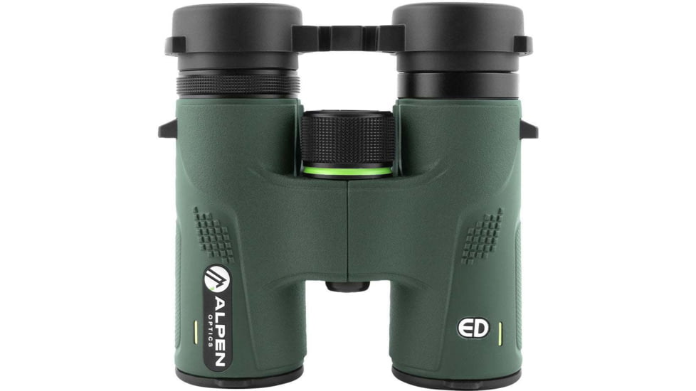 Alpen Chisos ED 6.5x32mm Roof BK4 Prism Binocular, Green, 1212932