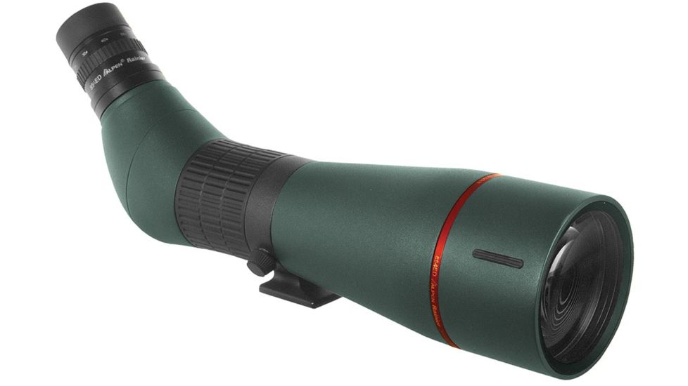 Alpen Rainier 20-60x85 EDHD Waterproof Spotting Scope w/45 Degree Eyepiece,Green 854ED