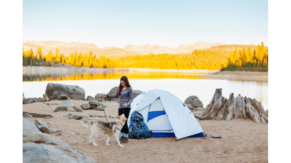 ALPS Mountaineering Lynx 2 Tent, Glacier Gray/Blue Depths, 5224650