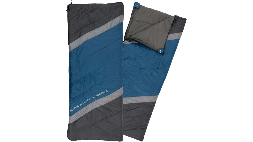 ALPS Mountaineering Spectrum 20 Sleeping Bag, Blue/Charcoal, 4119733