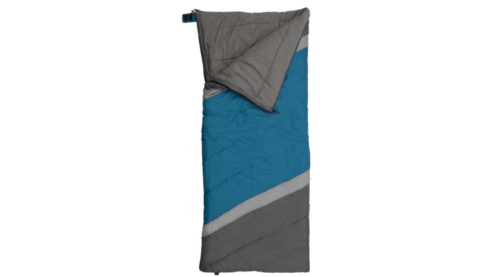 ALPS Mountaineering Spectrum 20 Sleeping Bag, Deep Sea/Charcoal, 68in x 80in, 4119833