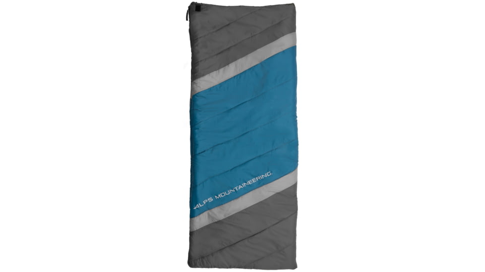 ALPS Mountaineering Spectrum 20 Sleeping Bag, Deep Sea/Charcoal, 68in x 80in, 4119833