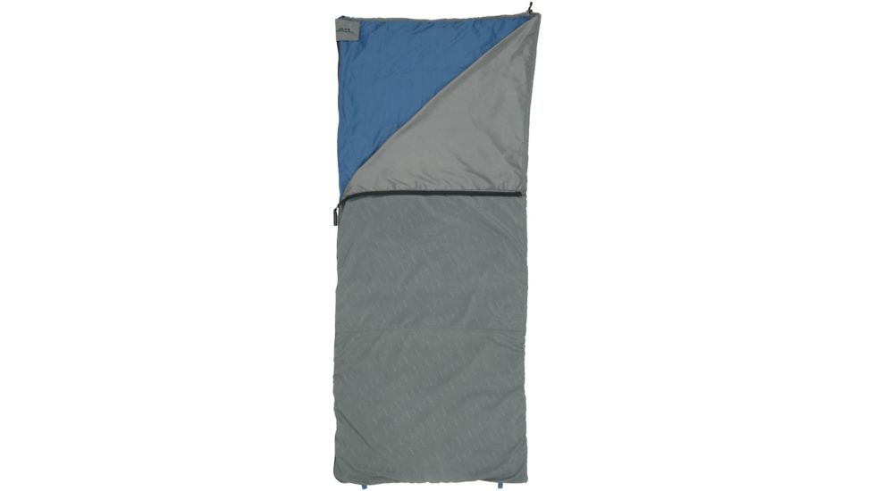 ALPS Mountaineering Summer Lake 55 Sleeping Bag Synthetic-Grey/Blue