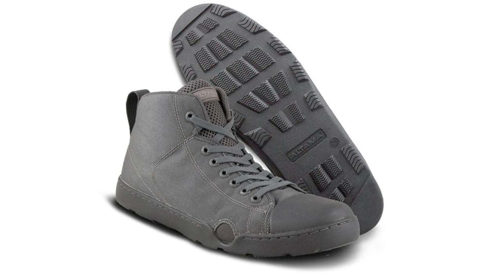 Altama Maritime Assault Mid Tactical Boot - Mens, Regular, Grey,5, 333007-5.0-R