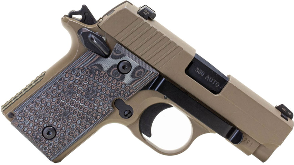 Techna Clips Gun Belt Clip for  Sig Sauer P238, Right-Side, Black, P238BR
