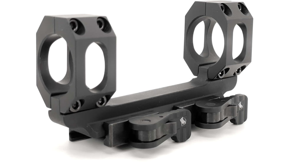 American Defense Manufacturing 1-Piece Wide QD Mount, No Offset, Tactical Legacy Lever, 30 MOA, 35mm Ring Size, Black, AD-RECON-SW-30MOA-35-TAC