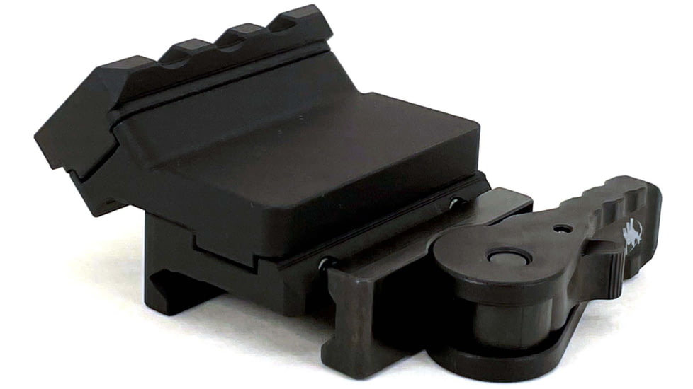 American Defense Manufacturing 45 Degree Offset Mount, 2in, Standard Lever, Black, AD-45-2R STD