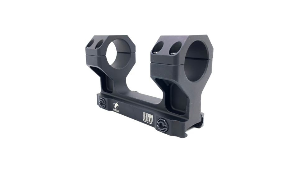 American Defense Manufacturing AD Delta C 30mm Ring Size Rifle Scope Mount, Titanium Lever, Black, AD-DELTA-H-30-TL