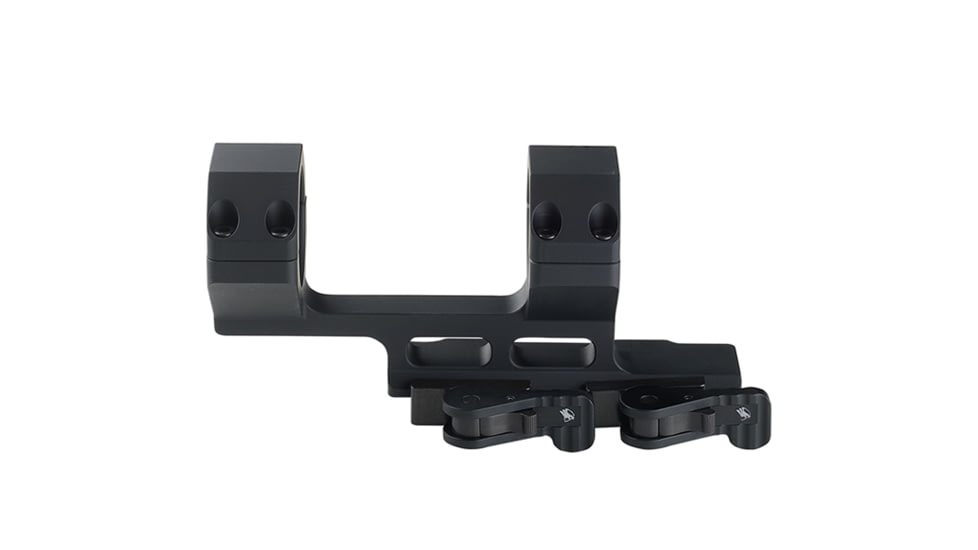 American Defense Manufacturing AD-DELTA-C-H Scope Mount, 1.93in NV Height, Tactical Legacy Lever, 34mm Ring Size, Black, AD-DELTA-C-H-34-TAC