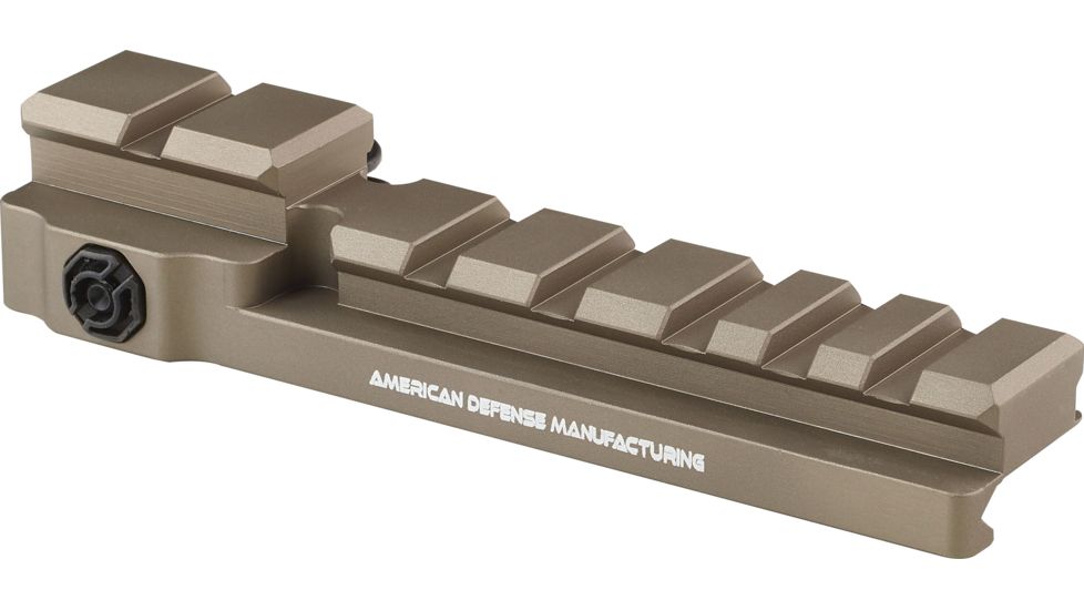 American Defense Manufacturing AD-Etech Mount for EXPS3 EOTECH, Flat Dark Earth, AD-ETECH-R2 STD FDE-TL