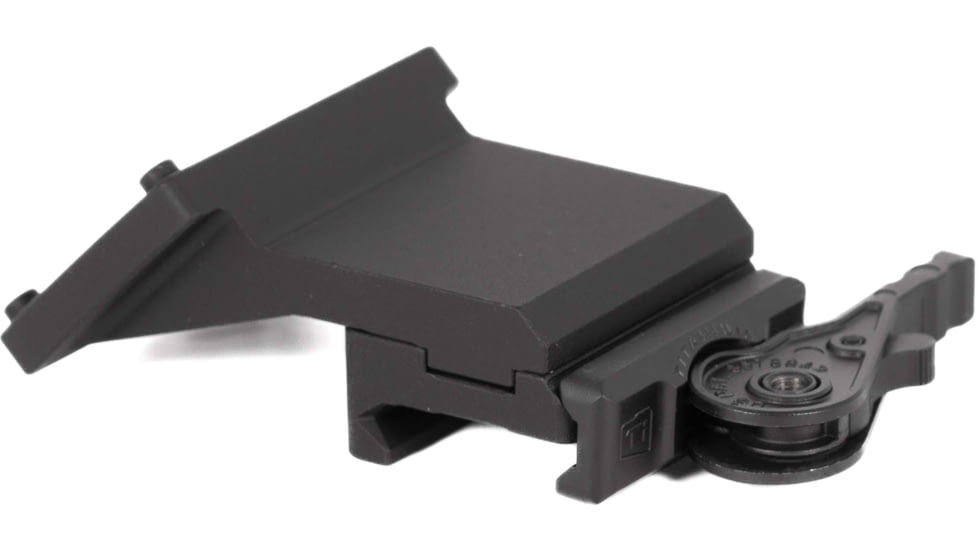 American Defense Manufacturing AD-RMR Offset Mount, 45 Degree Offset and RH Lever Position, Black, Small, AD-RMR-OFFSET-45-RH-TL