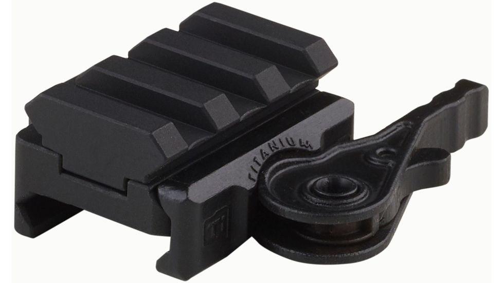 American Defense Manufacturing AD-SF w/ SF Rail Mount for Small Red Dot Optics - Bushnell TRS- 25, Black, AD-SF-R STD-TL