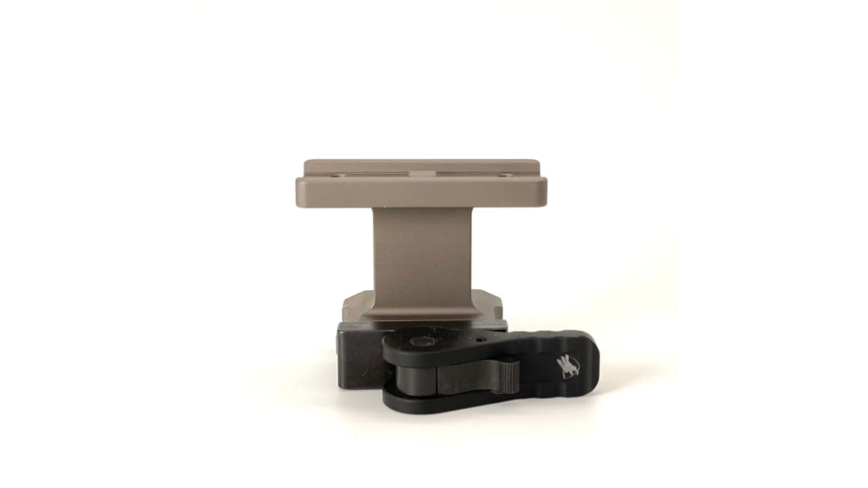 American Defense Manufacturing Aimpoint H T1/T2 Lightweight 1.93in Red Dot Mount, Standart Lever, Flat Dark Earth, AD-T1-LW-H-FDE-STD