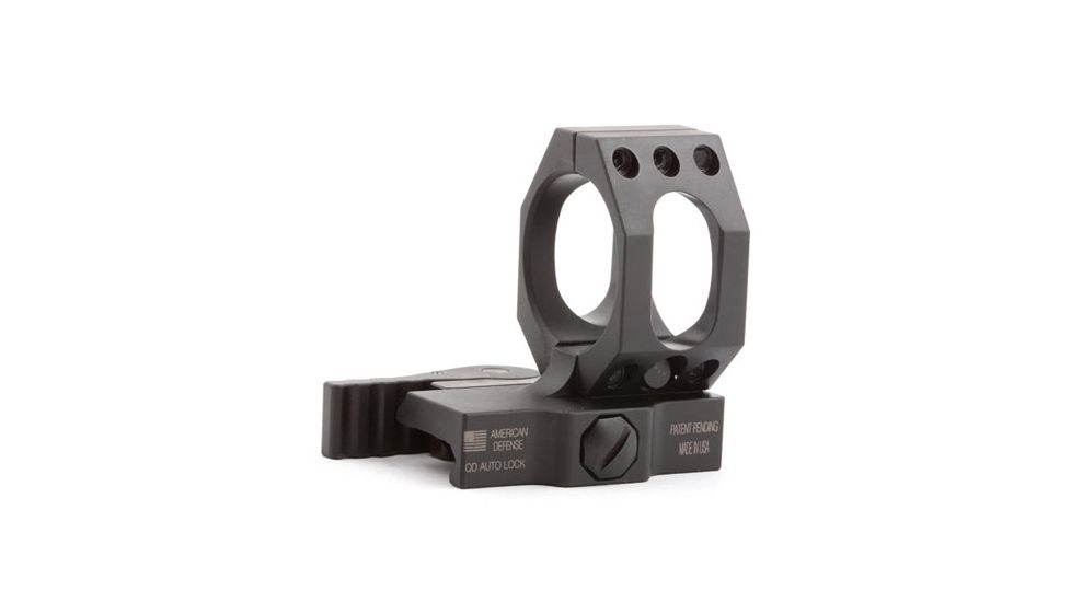 American Defense Manufacturing Aimpoint Low Profile Mount for M68/CompM2/Pro w/ 1/2in Titanium GI Bolt, Black, Small, AD-68-L-TGIB