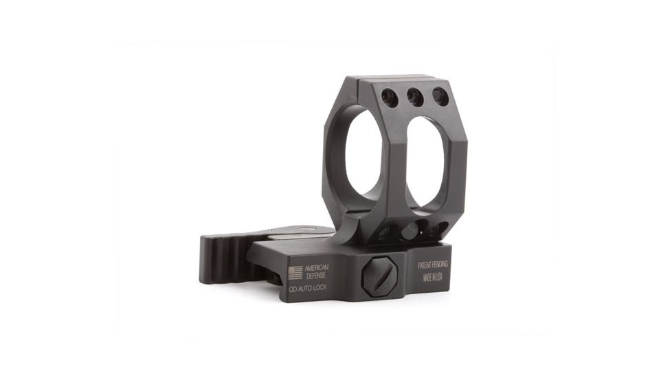 American Defense Manufacturing Aimpoint Low Profile Mount, Standard Lever, Black, 30mm, AD-68-L STD
