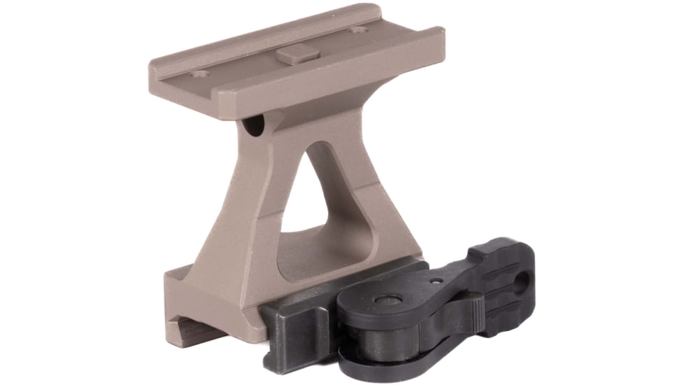 American Defense Manufacturing Aimpoint T1/T2/CompM5 QD Mount, HV Height, Tactical Legacy Lever, Flat Dark Earth, AD-T1-NV-FDE-TAC